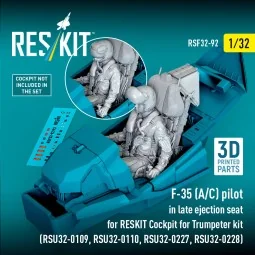 F-35 (A/C) pilot in late ejection seat for RESKIT Cockpit for Trump... 2