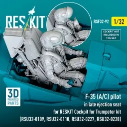 F-35 (A/C) pilot in late ejection seat for RESKIT Cockpit for Trump... 2