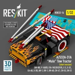 A/S32A-31A Mule Tow Tractor (short version) (AV-8B, F-14B/D, F/A-18...