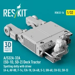 A/S32A-32A (SD-1D, SD-2) Deck Tractor Spotting dolly with driver (A... 2