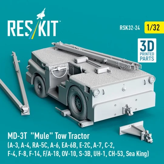 MD-3T Mule Tow Tractor (A-3, A-4, RA-5C, A-6, EA-6B, E-2C, A-7, C-2...