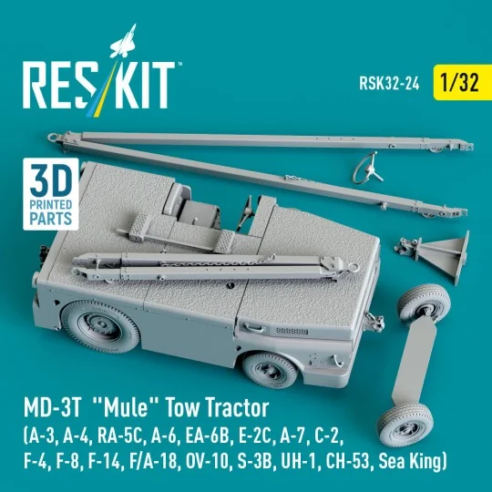 MD-3T Mule Tow Tractor (A-3, A-4, RA-5C, A-6, EA-6B, E-2C, A-7, C-2...