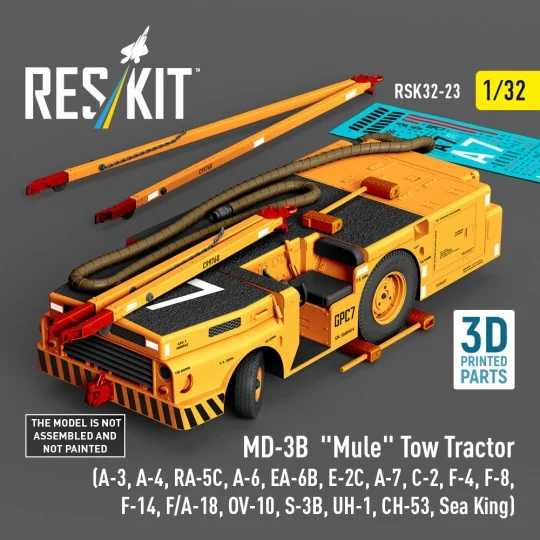MD-3B Mule Tow Tractor (A-3, A-4, RA-5C, A-6, EA-6B, E-2C, A-7, C-2...