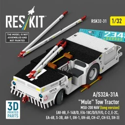 A/S32A-31A Mule Tow Tractor MSU-200 NAV (long version) (AV-8B, F-14...