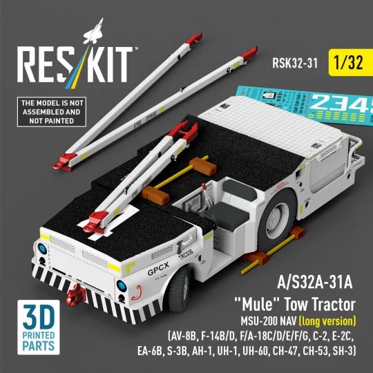 A/S32A-31A Mule Tow Tractor MSU-200 NAV (long version) (AV-8B, F-14...