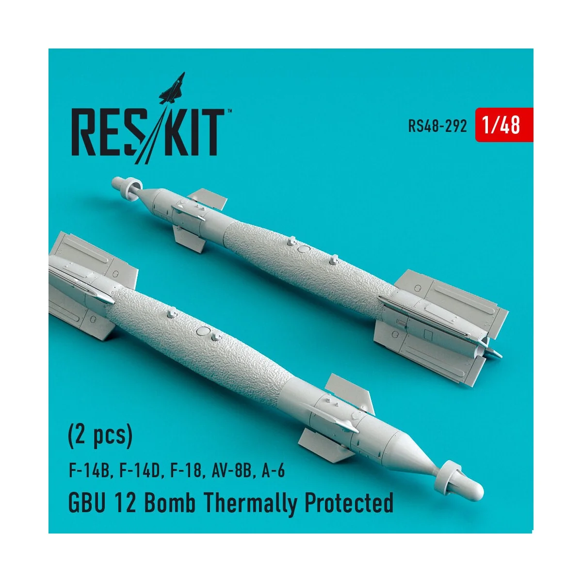 GBU-12 Paveway II thermally protected laser guided bombs (2 pcs) (F...