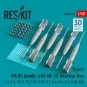 Mk.82 bombs with Mk.15 Snakeye fins (6 pcs) (F-4, F-5, F-8, F-15, F...