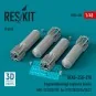 OFAB-250-270 fragmentation/high explosive bombs (4 pcs) (MiG-21/23/...