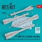 R-60? (AA-8 Aphid) missiles (4 pcs) (MiG-21, MiG-23, MiG-25, MiG-29...