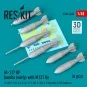 M-117 GP bombs (early) with M131 fin (6 pcs) (F-105, F-111, A-4, F-...