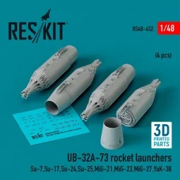 UB-32A-73 rocket launchers (4 pcs) (Su-7, Su-17, Su-24, Su-25, MiG-...
