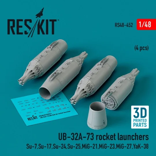 UB-32A-73 rocket launchers (4 pcs) (Su-7, Su-17, Su-24, Su-25, MiG-...