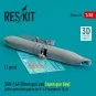 SUU-16A 20mm gun pod (open gun bay) with centerline pylon for F-4 P...