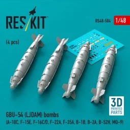 GBU-54 (LJDAM) bombs (4 pcs) (A-10C, F-15E, F-16C/D, F-22A, F-35A, ...
