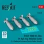 British 1000lb HE-Blast, GP, High Drag (Retarded) bombs (4 pcs) (F-...
