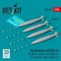 Mk.83 bombs with BSU-35 (4 pcs) (A-3B, A-4, A-6E, A-7, F-4C/D, F-8,...