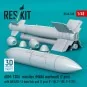 AGM-130A missiles (2 pcs) (Mk84 warhead) with AN/AXQ-14 data link p...