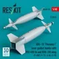 GBU-10 Paveway I laser guided bombs with BSU-4/B fin and BSU-3/B wi...