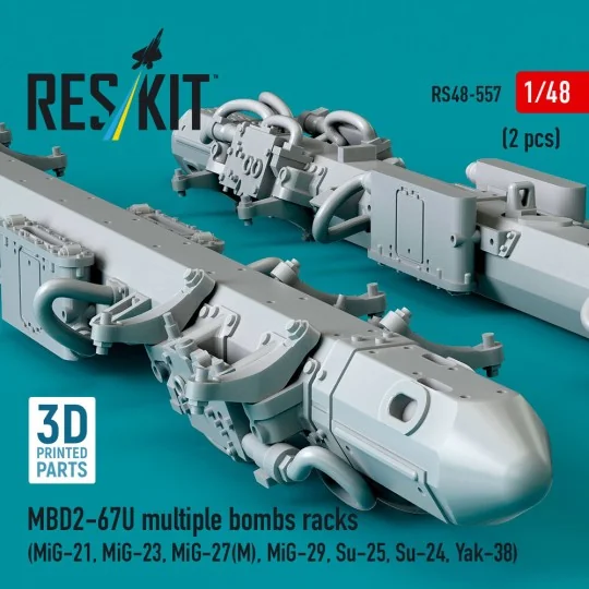 MBD2-67U multiple bombs racks (2 pcs) (MiG-21, MiG-23, MiG-27(?), M...