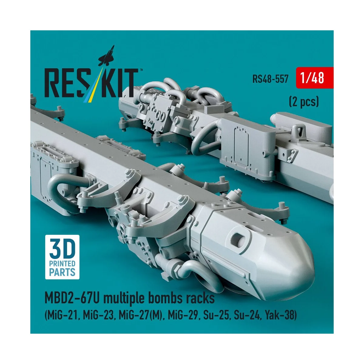MBD2-67U multiple bombs racks (2 pcs) (MiG-21, MiG-23, MiG-27(?), M...