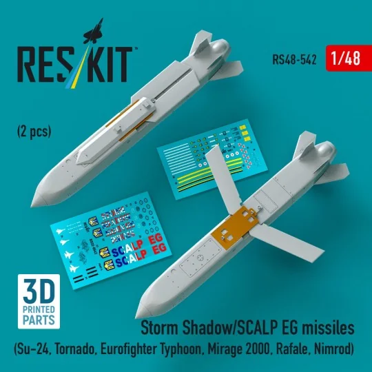 Storm Shadow/SCALP EG missiles (2 pcs) (Su-24, Tornado, Eurofighter...