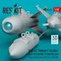 AGM-62 Walleye I missiles (2 pcs) with AN/AWG-16 data link pod (1 p...