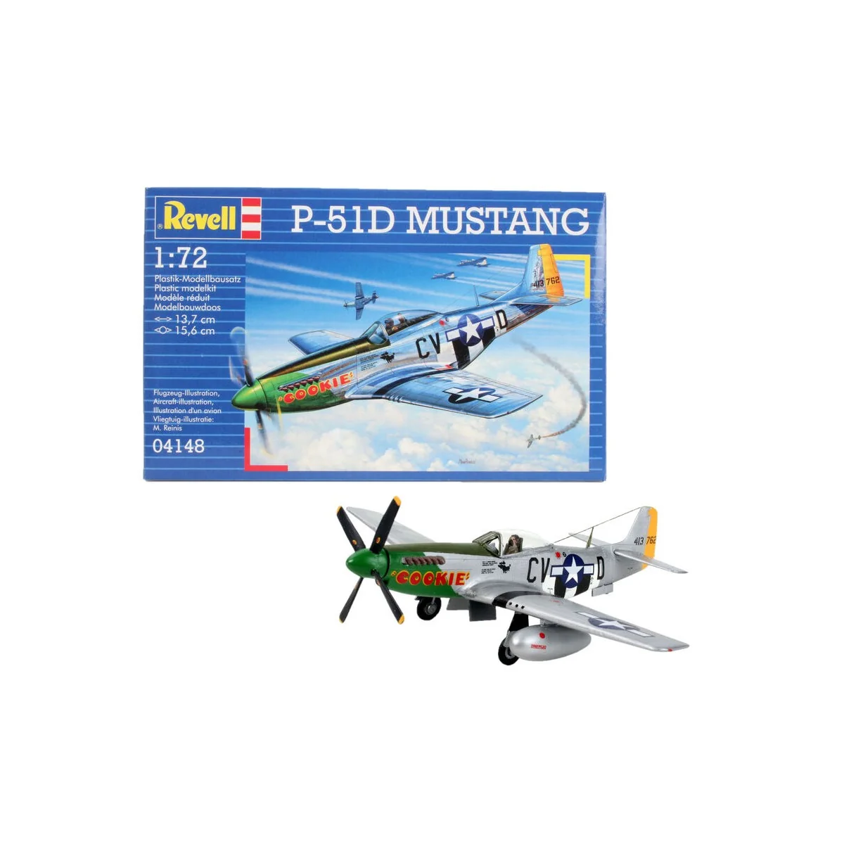 P-51D Mustang, 1/72 - Revell 04148