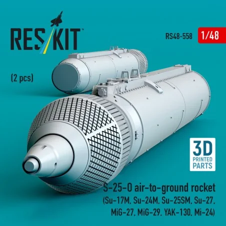 S-25-O air-to-ground rocket (2 pcs) (Su-17M, Su-24M, Su-25SM, Su-27...