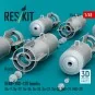 OFAB-100-120 bombs (8 pcs) (Su-7, Su-17, Su-24, Su-25, Su-27, Su-30...