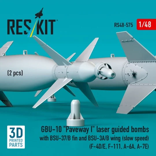 GBU-10 Paveway I laser guided bombs with BSU-37/B fin and BSU-3A/B ...