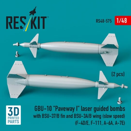 GBU-10 Paveway I laser guided bombs with BSU-37/B fin and BSU-3A/B ...