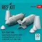 BLU-27A/B 750lb napalm bombs finned (MXU-469/B) or unfinned (2pcs) ...