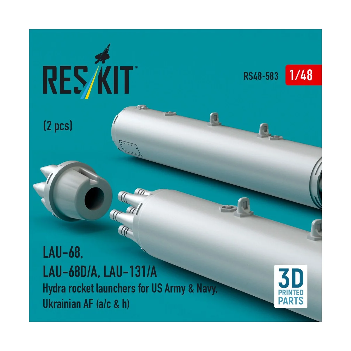 LAU-68, LAU-68D/A, LAU-131/A Hydra rocket launchers for US Army & N...