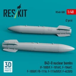 B43-0 nuclear bombs (2 pcs) (F-100D/F, F-101A/C, F-104A/C, F-105D/F... 2