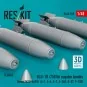 BLU-1B (750 lb) napalm bombs finned MXU-469/B (4 pcs) (A-1, A-4, A-...