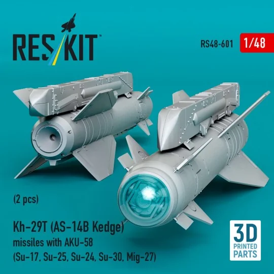 Kh-29T (AS-14B Kedge) missiles with AKU-58 (2 pcs) (Su-17, Su-25, S...