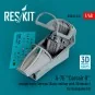 A-7E Corsair II cockpit early version (Basic edition with 3D decals...