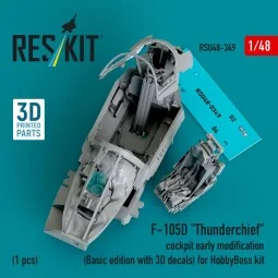 F-105D Thunderchief cockpit early modification (Basic edition with ...