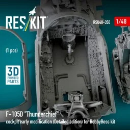 F-105D Thunderchief cockpit early modification (Detailed edition) f...