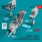 OV-10A Bronco cockpit, landing gears, wheels bay and weighted wheel...