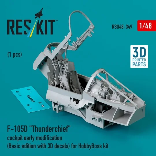 F-105D Thunderchief cockpit early modification (Basic edition with ...