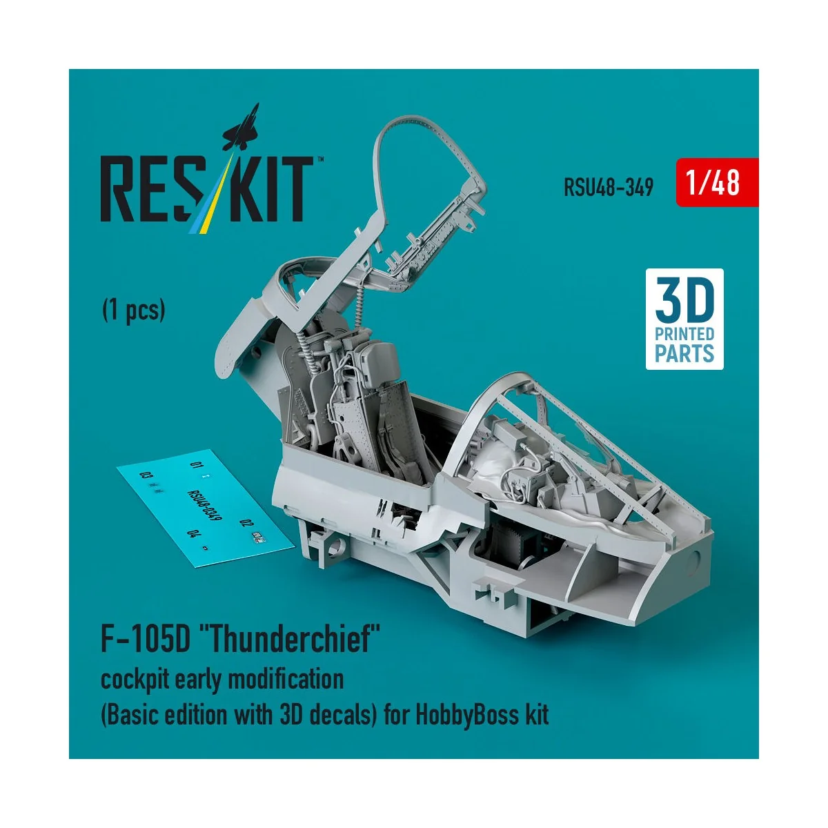 F-105D Thunderchief cockpit early modification (Basic edition with ...