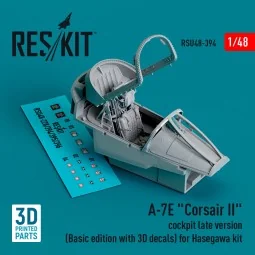 A-7E Corsair II cockpit late version (Basic edition with 3D decals)... 2