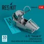 A-7E Corsair II cockpit late version (Basic edition with 3D decals)...