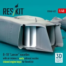 B-1B Lancer nacelles with air intakes & early exhaust nozzles (?los...
