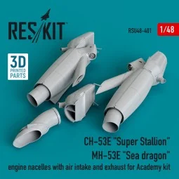 CH-53E Super Stallion, MH-53E Sea dragon engine nacelles with air i...