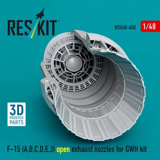 F-15 Eagle/Strike Eagle (A, B, C, D, E early, J) F100-PW-220 open e...