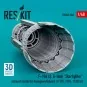 F-104 (S, G-late) Starfighter exhaust nozzle for Hasegawa/Eduard (1...