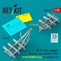 Mi-8 Hip weapon mounting frame with BD3-57KrV for Trumpeter kit (US...
