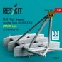 Mi-8 Hip weapon mounting frame with BD3-57KrV for Trumpeter kit (UK...